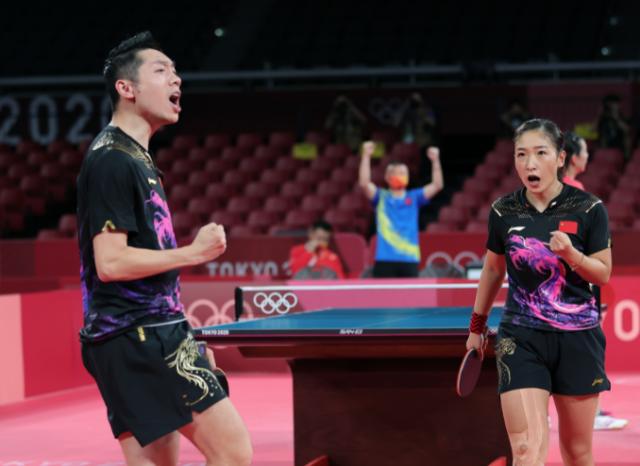 许昕刘诗雯挺进东奥混双决赛 “中日决战”一触即发